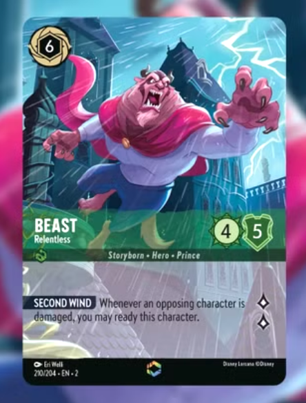Beast - Relentless 210/204 - Enchanted  PSA 10 - Floodborn
