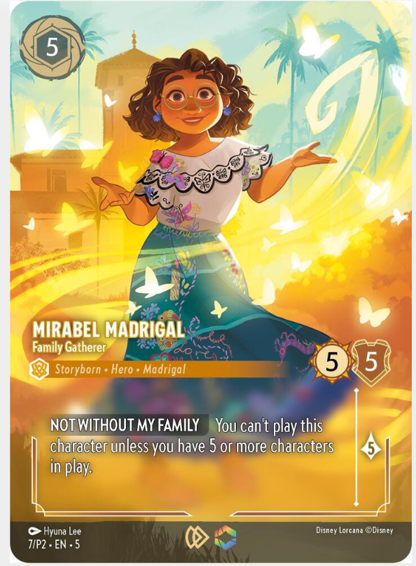 Mirabel Madrigal - Family Gatherer 7/P2 - Championship Prize PSA 10