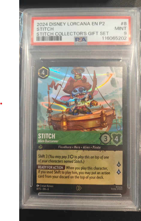 Stitch - Alien Buccaneer 8/P2 EN 6 - PSA 9