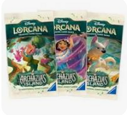 Disney Lorcana Archazia's Island Booster Packs