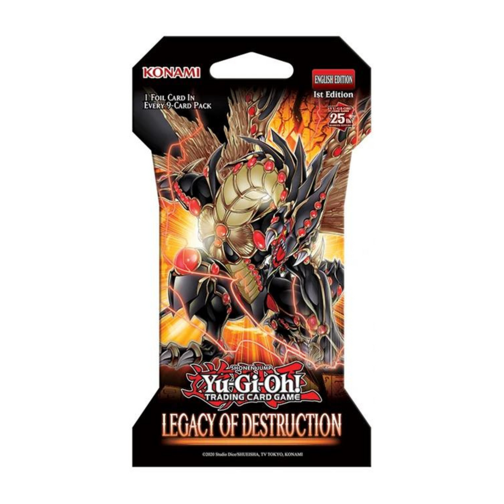 Yugioh (YGO) - Legacy of Destruction Sleeved Booster Pack