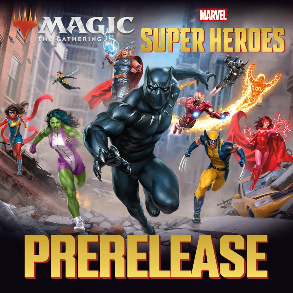 EVENT TICKET: MTG - Marvel Super Heroes Prerelease Event - Tuesday Night 2
