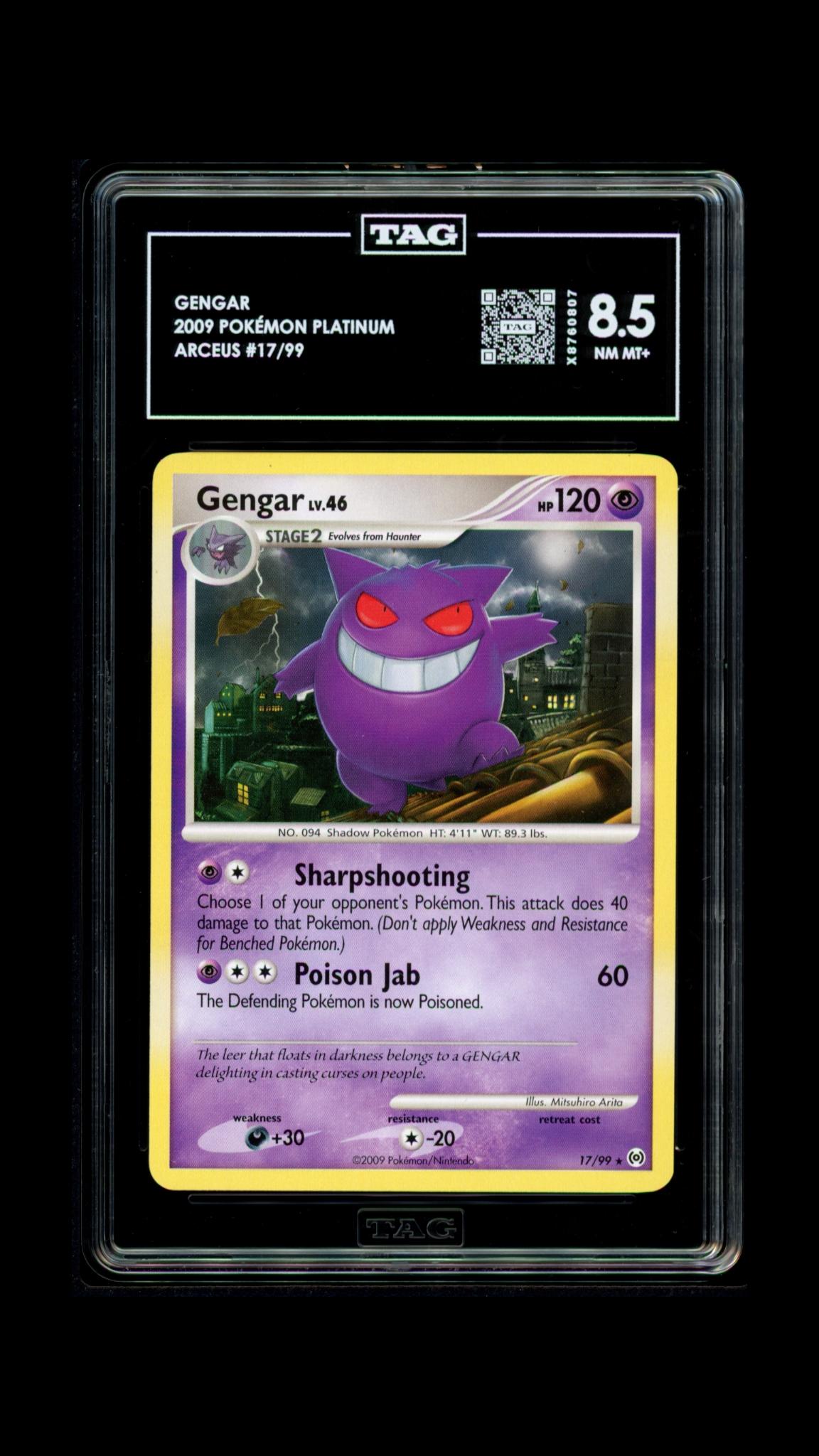 TAG 8.5 Gengar (17/99) [Platinum Arceus]