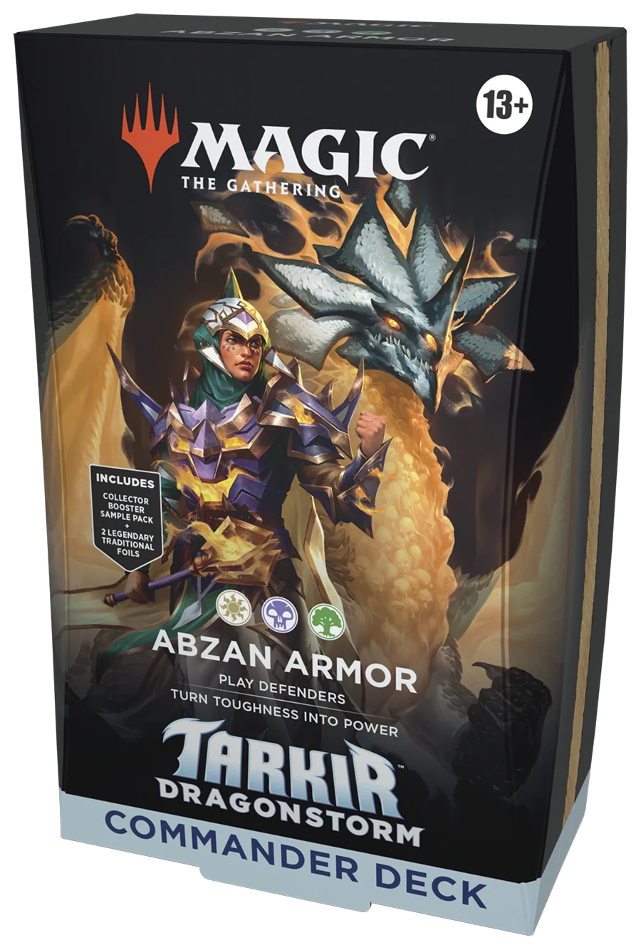 MTG - Tarkir Dragonstorm - Abzan Armor Commander Deck | Infinity Cards & Collectibles