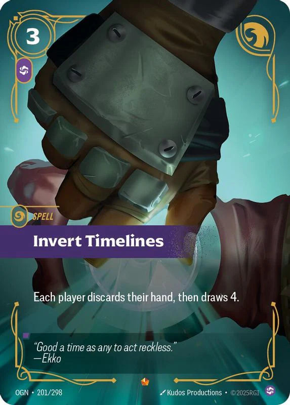 Riftbound - Invert Timelines - 201/298 - Epic | Infinity Cards & Collectibles