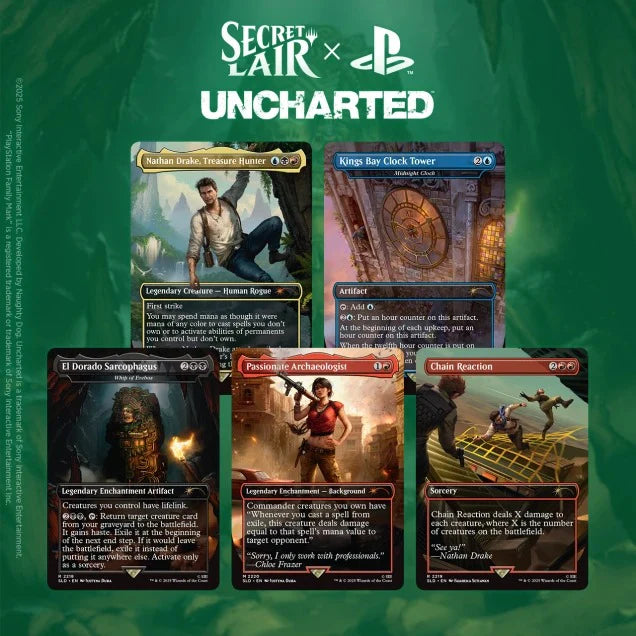 MTG - Secret Lair - Uncharted: Saga of Thieves (Non-Foil) | Infinity Cards & Collectibles