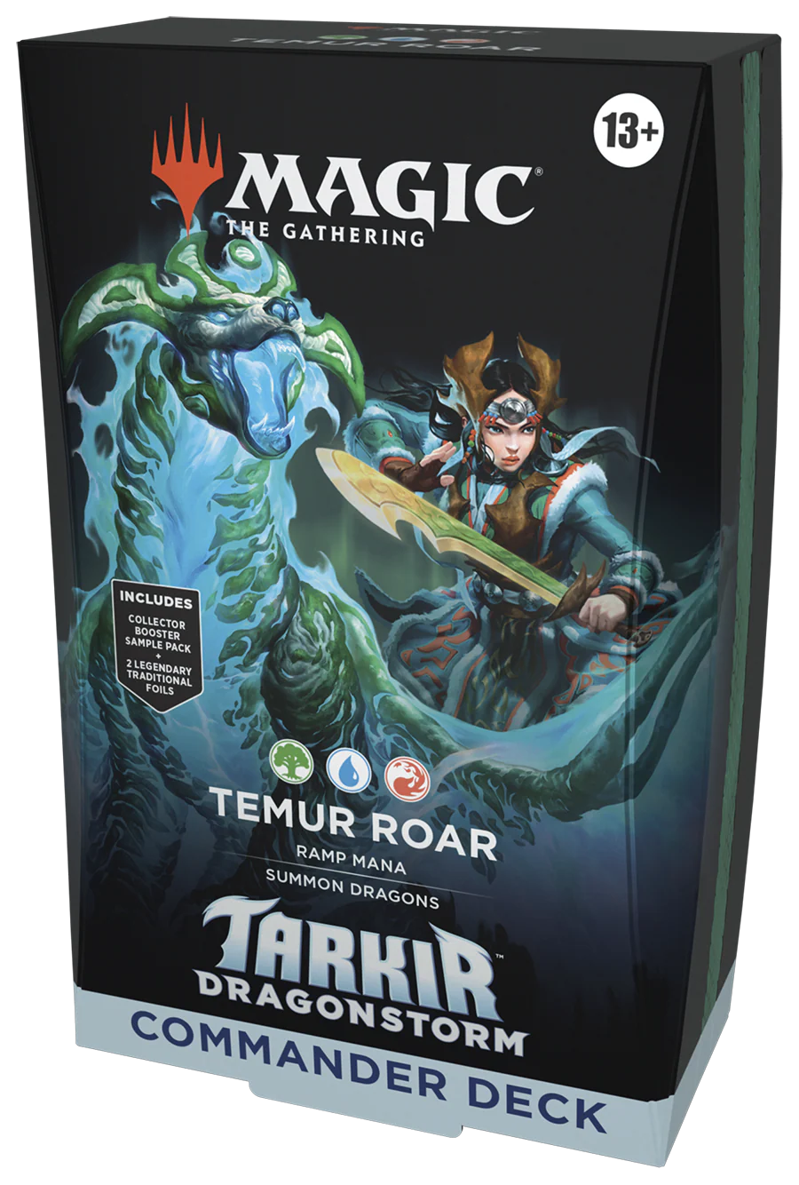 MTG - Tarkir Dragonstorm - Temur Roar Commander Deck