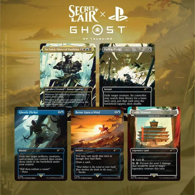 MTG - Secret Lair - Ghosts of Tsushima (Non-Foil)