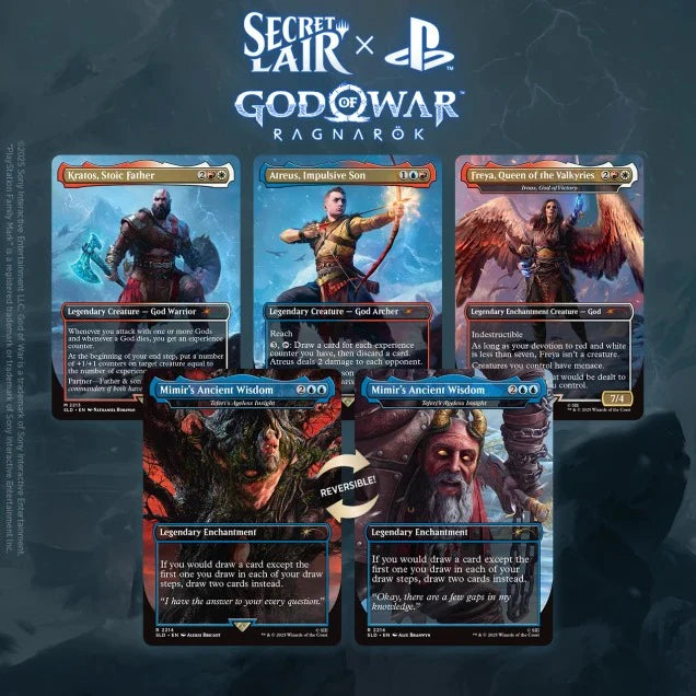MTG - Secret Lair - God of War Norse (Non-Foil)