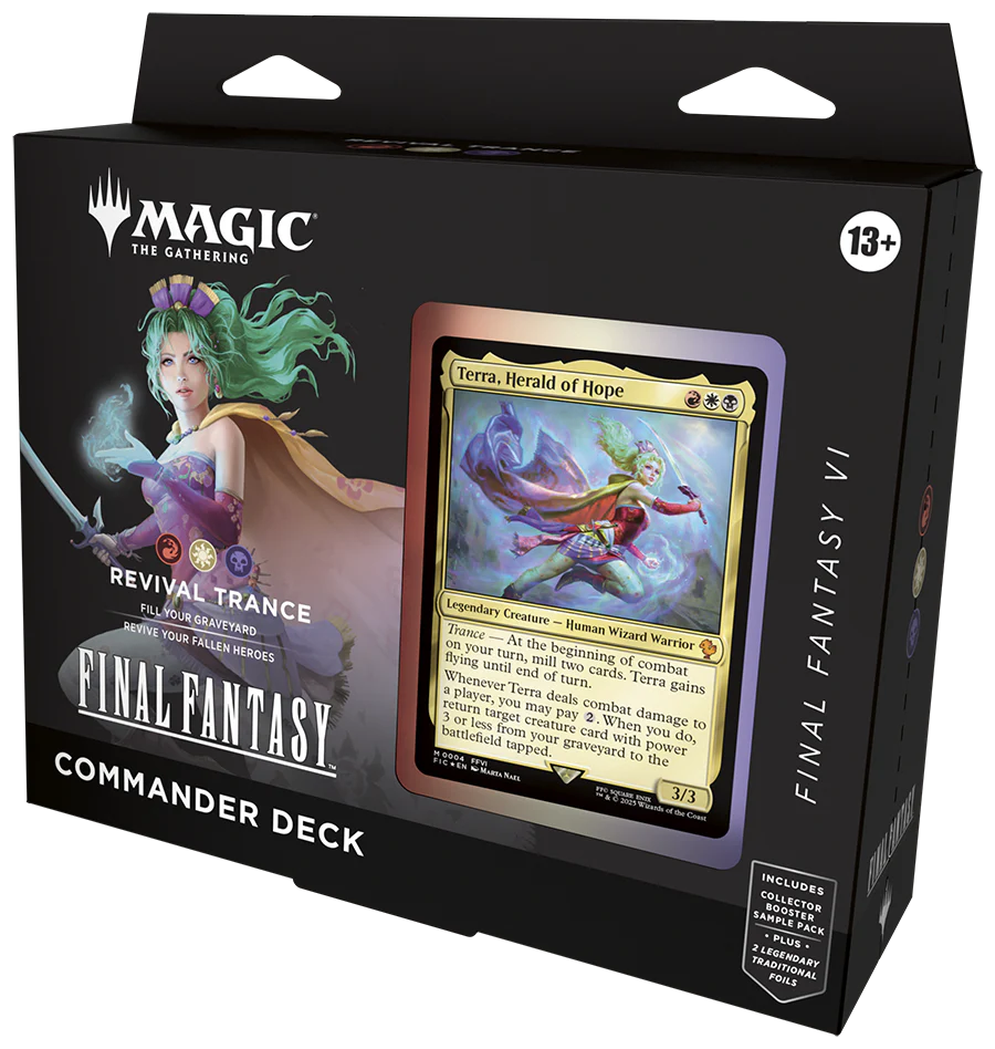 MTG - Final Fantasy - Revival Trance Commander Deck