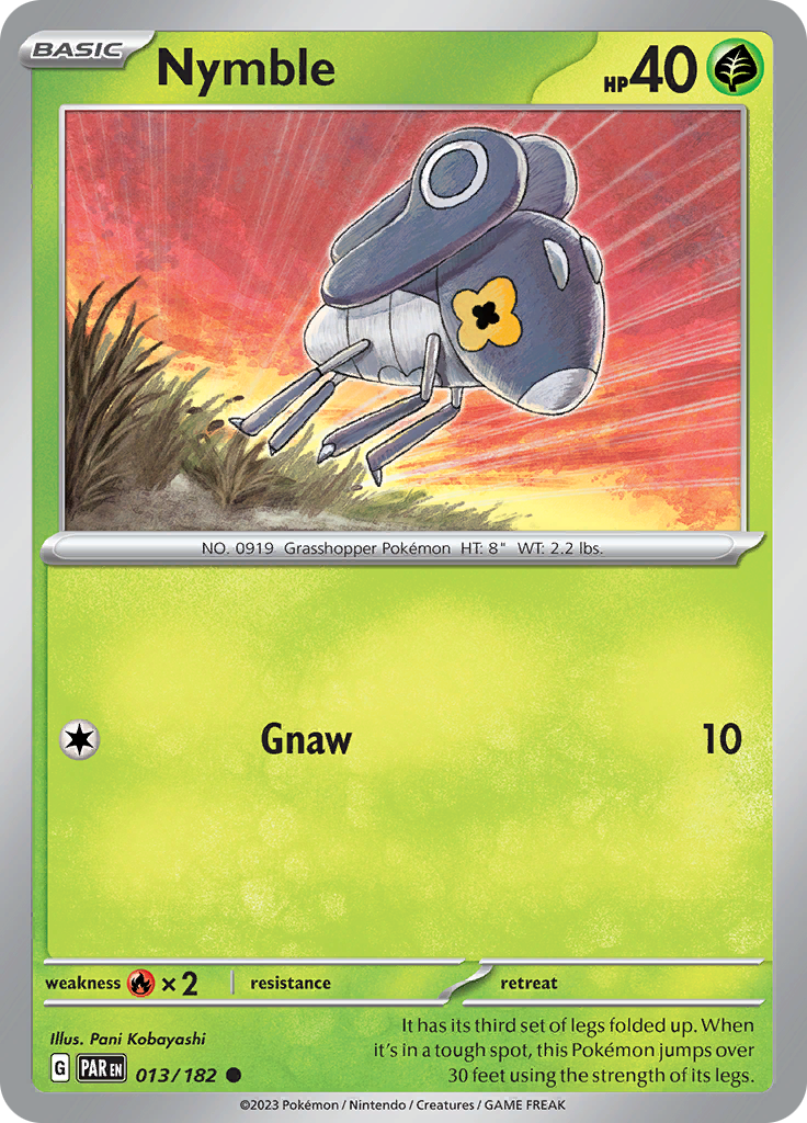 Nymble (013/182) [Scarlet & Violet: Paradox Rift] | Infinity Cards & Collectibles