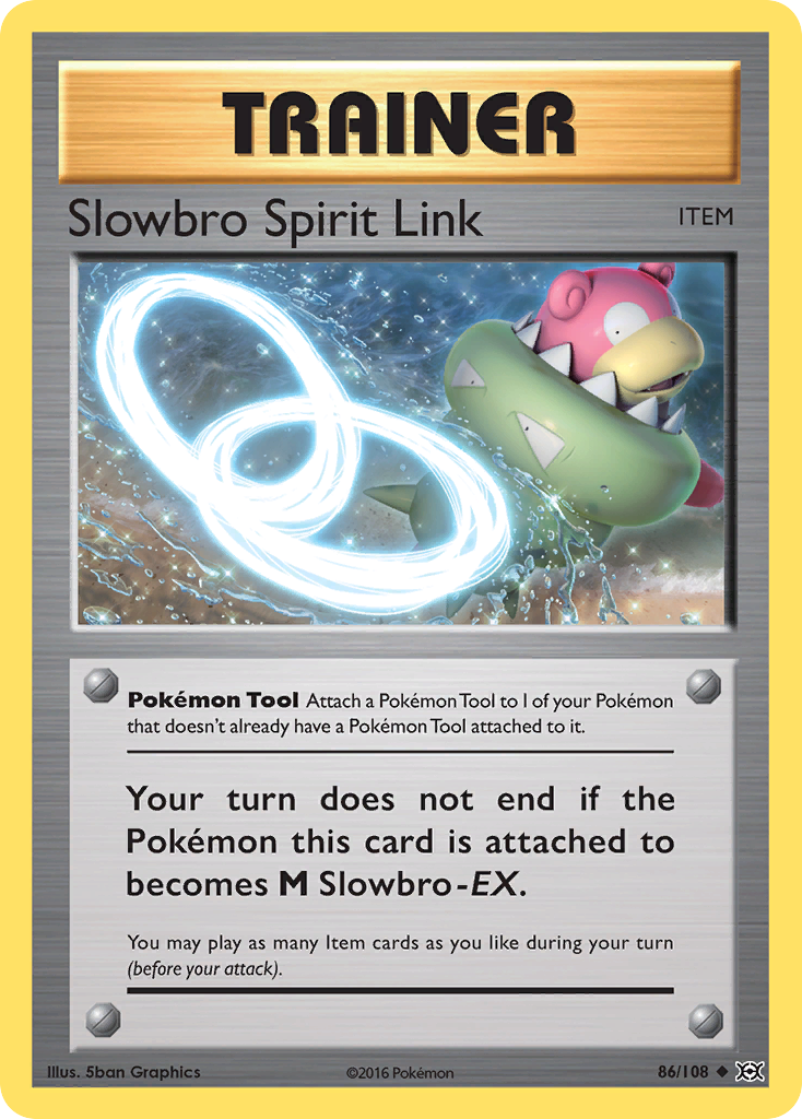 Slowbro Spirit Link (86/108) [XY: Evolutions] | Infinity Cards & Collectibles