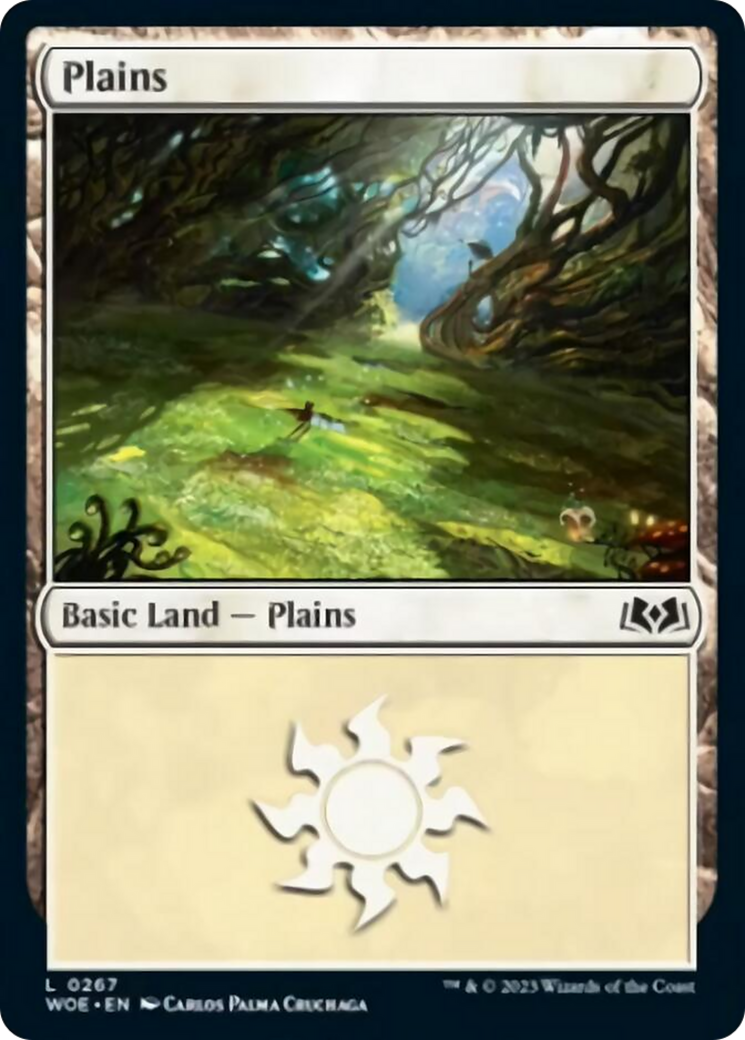 Plains (0267) [Wilds of Eldraine] | Infinity Cards & Collectibles