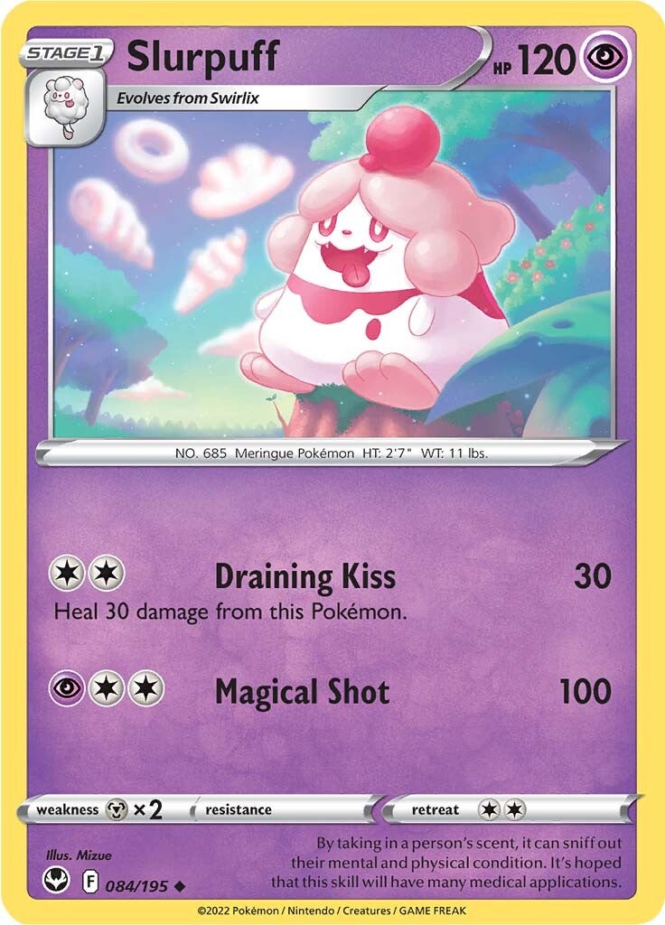 Slurpuff (084/195) [Sword & Shield: Silver Tempest] | Infinity Cards & Collectibles
