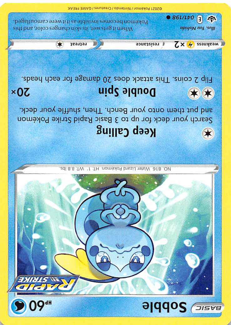 Sobble (041/198) [Sword & Shield: Chilling Reign] | Infinity Cards & Collectibles