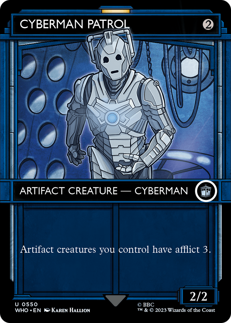 Cyberman Patrol (Showcase) [Doctor Who] | Infinity Cards & Collectibles