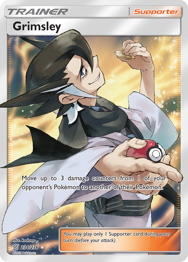 Grimsley (234/236) [Sun & Moon: Unified Minds] | Infinity Cards & Collectibles