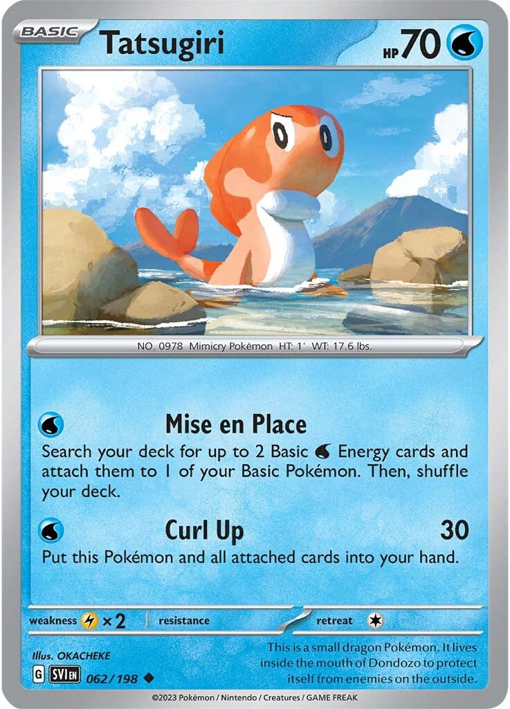 Tatsugiri (062/198) [Scarlet & Violet: Base Set] | Infinity Cards & Collectibles