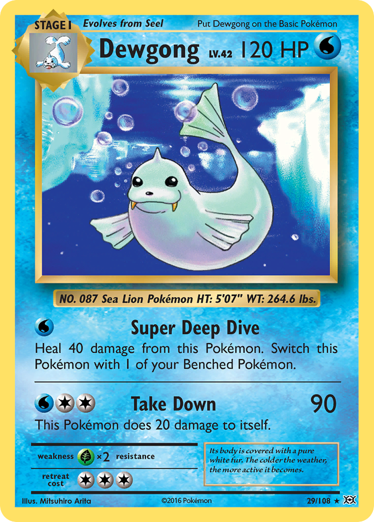 Dewgong (29/108) [XY: Evolutions] | Infinity Cards & Collectibles