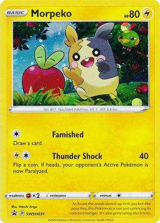 Morpeko (SWSH031) [Sword & Shield: Black Star Promos] | Infinity Cards & Collectibles