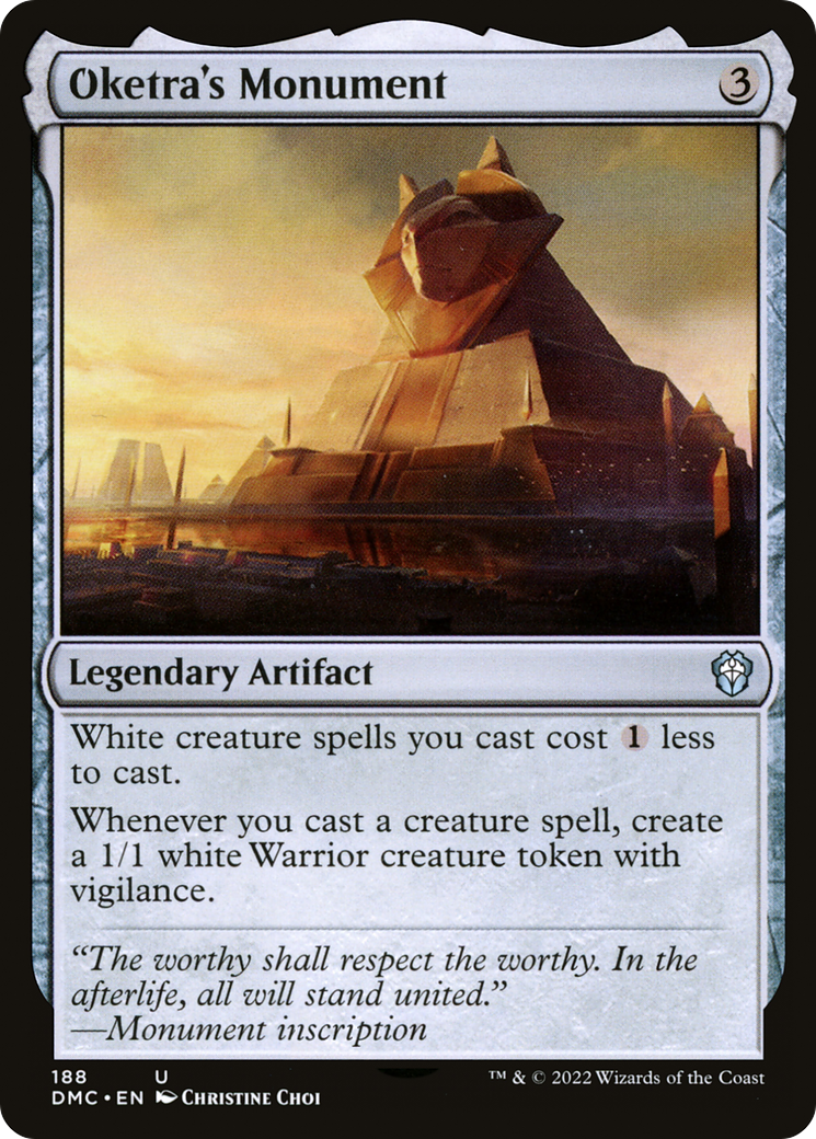 Oketra's Monument [Dominaria United Commander]