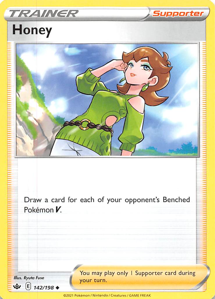 Honey (142/198) [Sword & Shield: Chilling Reign] | Infinity Cards & Collectibles