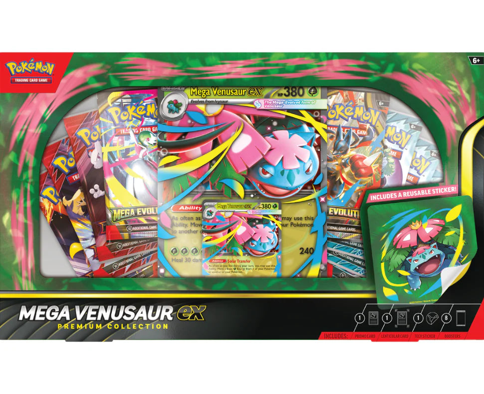 Pokemon - Mega Venusaur EX Premium Collection | Infinity Cards & Collectibles