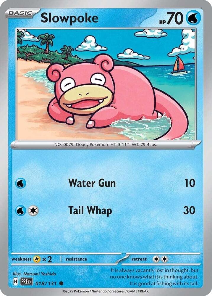 Slowpoke (018/131) [Scarlet & Violet: Prismatic Evolutions] | Infinity Cards & Collectibles