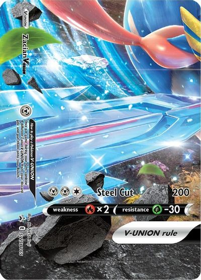 Zacian V-Union (SWSH165) [Sword & Shield: Black Star Promos] | Infinity Cards & Collectibles