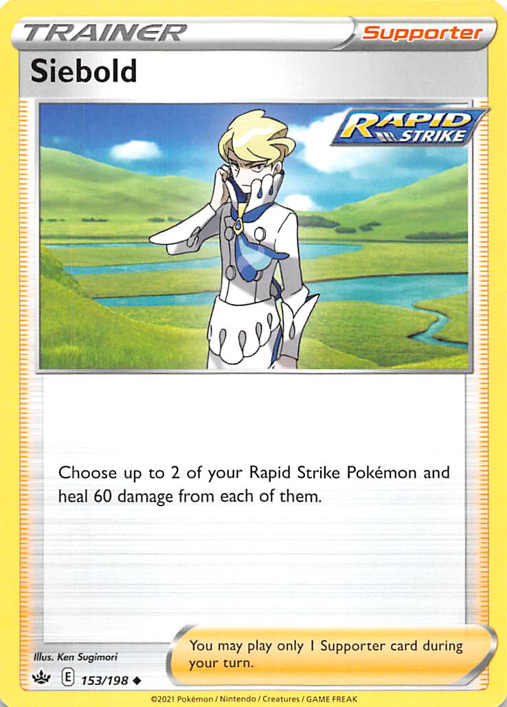 Siebold (153/198) [Sword & Shield: Chilling Reign] | Infinity Cards & Collectibles
