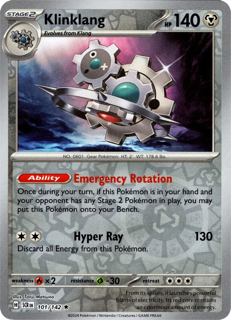 Klinklang (101/142) [Scarlet & Violet: Stellar Crown] | Infinity Cards & Collectibles