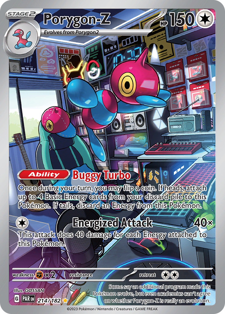Porygon-Z (214/182) [Scarlet & Violet: Paradox Rift] | Infinity Cards & Collectibles