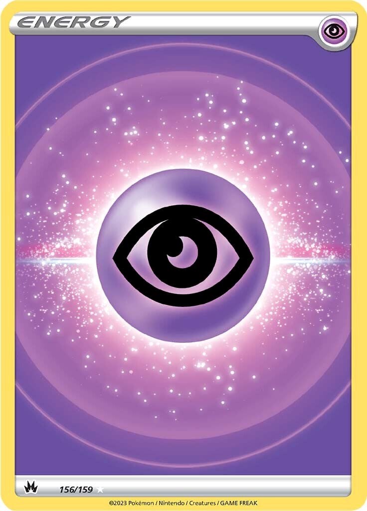 Psychic Energy (156/159) (Texture Full Art) [Sword & Shield: Crown Zenith] | Infinity Cards & Collectibles