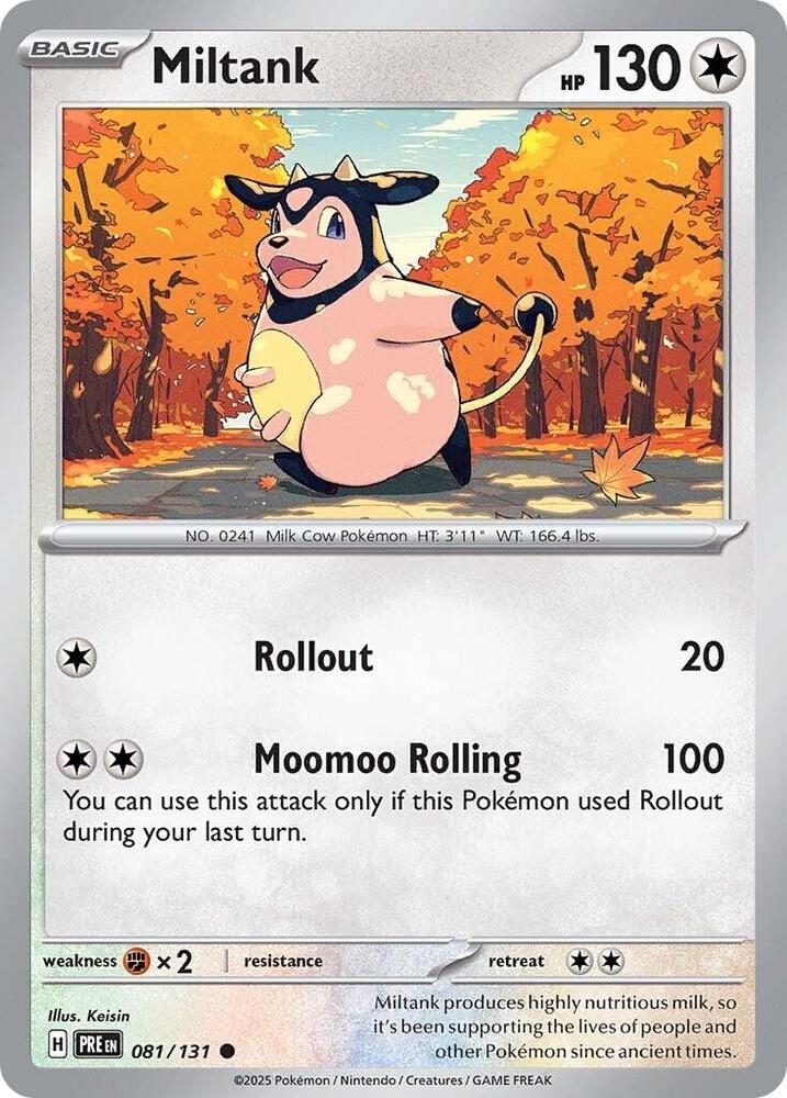 Miltank (081/131) [Scarlet & Violet: Prismatic Evolutions] | Infinity Cards & Collectibles