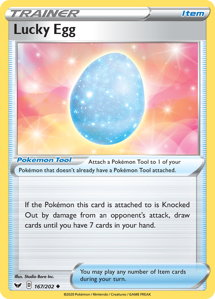 Lucky Egg (167/202) [Sword & Shield: Base Set] | Infinity Cards & Collectibles