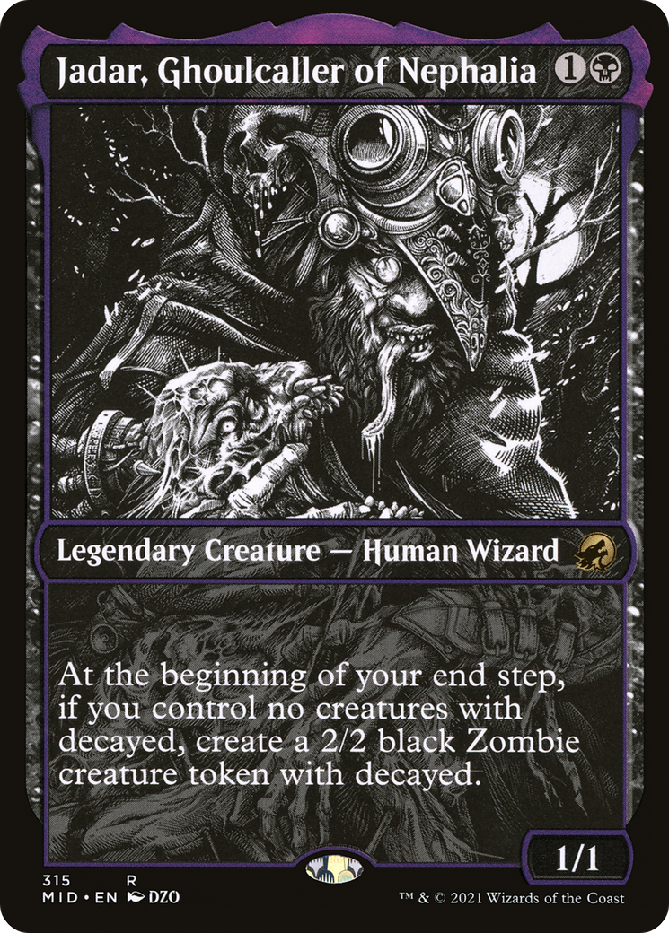 Jadar, Ghoulcaller of Nephalia (Showcase Eternal Night) [Innistrad: Midnight Hunt] | Infinity Cards & Collectibles