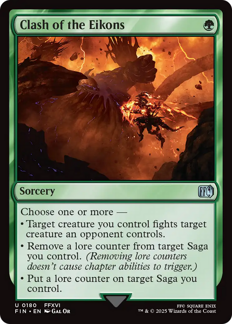 Clash of the Eikons [FINAL FANTASY] | Infinity Cards & Collectibles