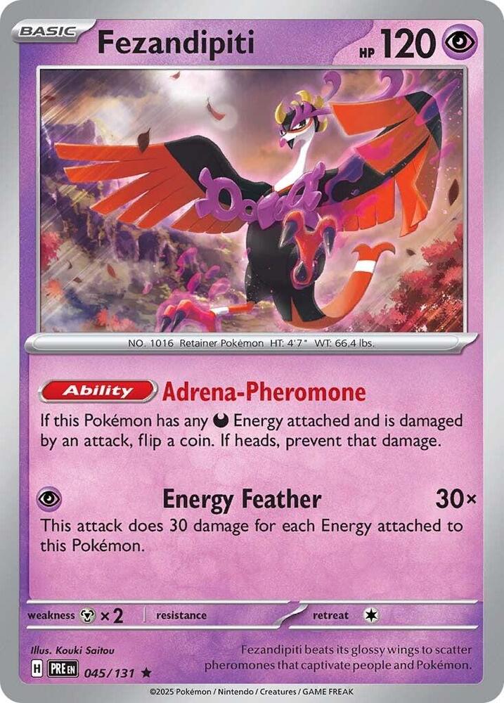 Fezandipiti (045/131) [Scarlet & Violet: Prismatic Evolutions] | Infinity Cards & Collectibles
