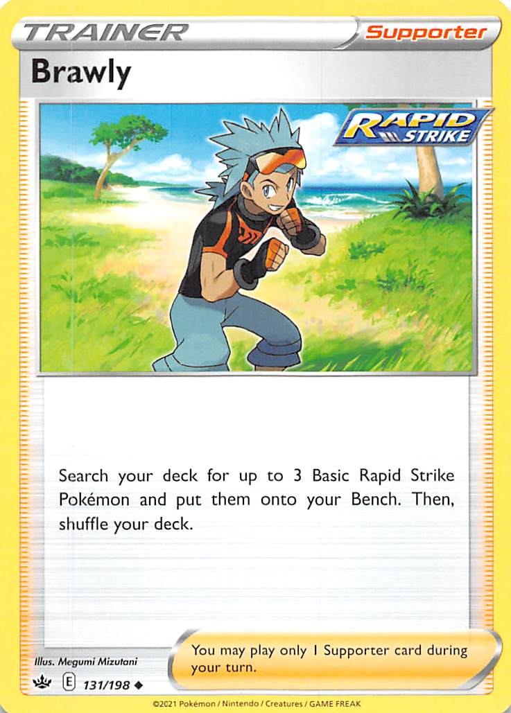 Brawly (131/198) [Sword & Shield: Chilling Reign] | Infinity Cards & Collectibles