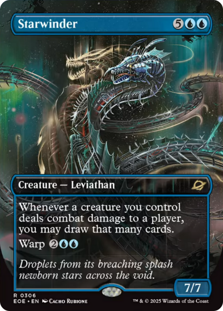 Starwinder (0306) (Borderless) [Edge of Eternities] | Infinity Cards & Collectibles