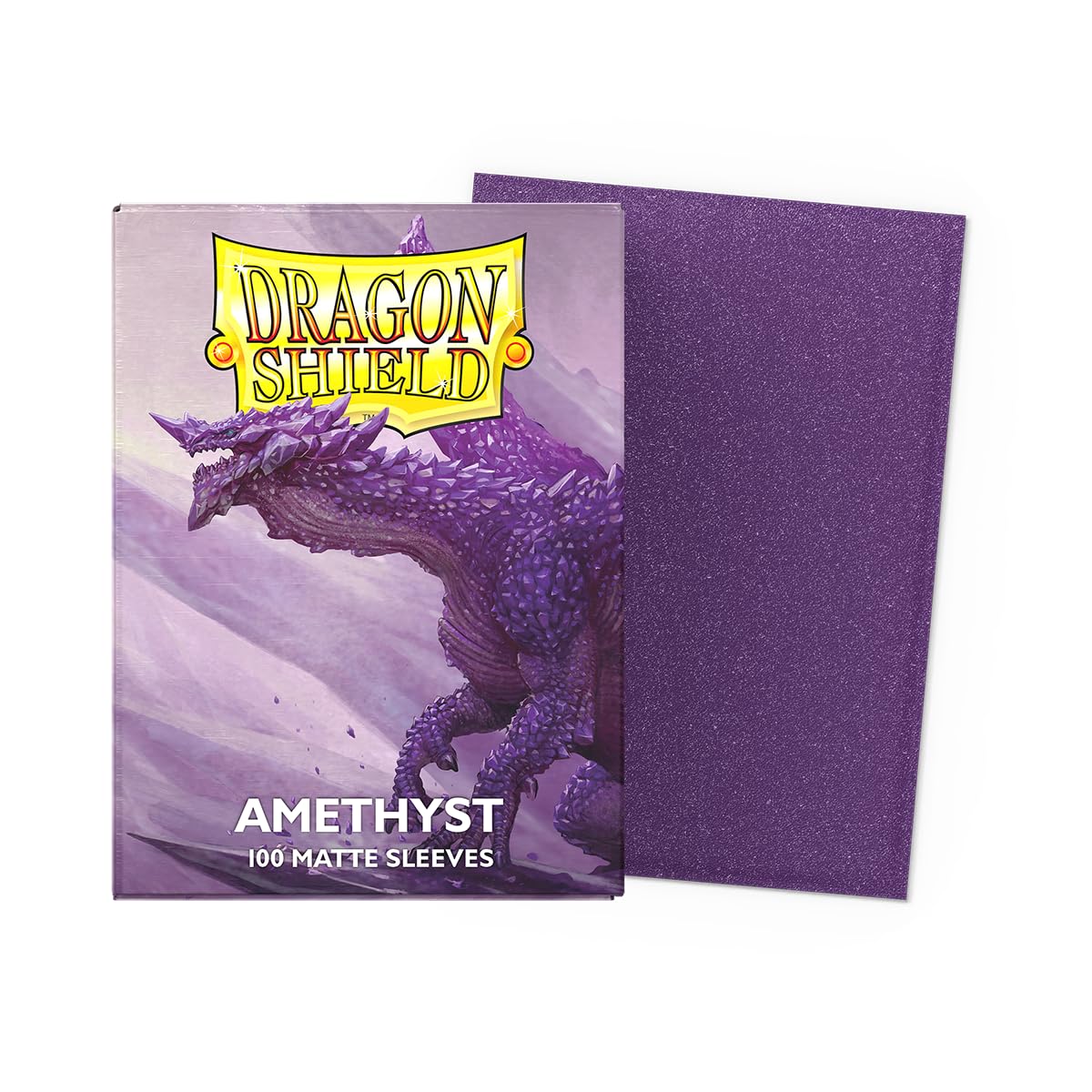 Dragon Shield Sleeves - Matte Amethyst (100ct)