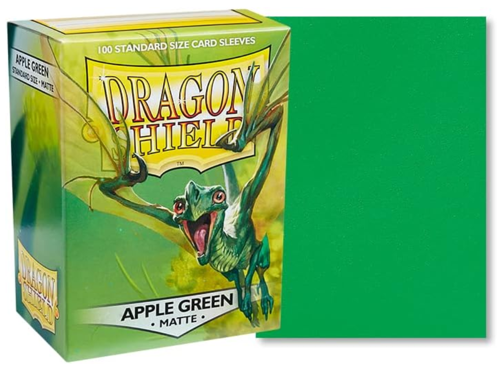 Dragon Shield Sleeves - Matte Apple Green
