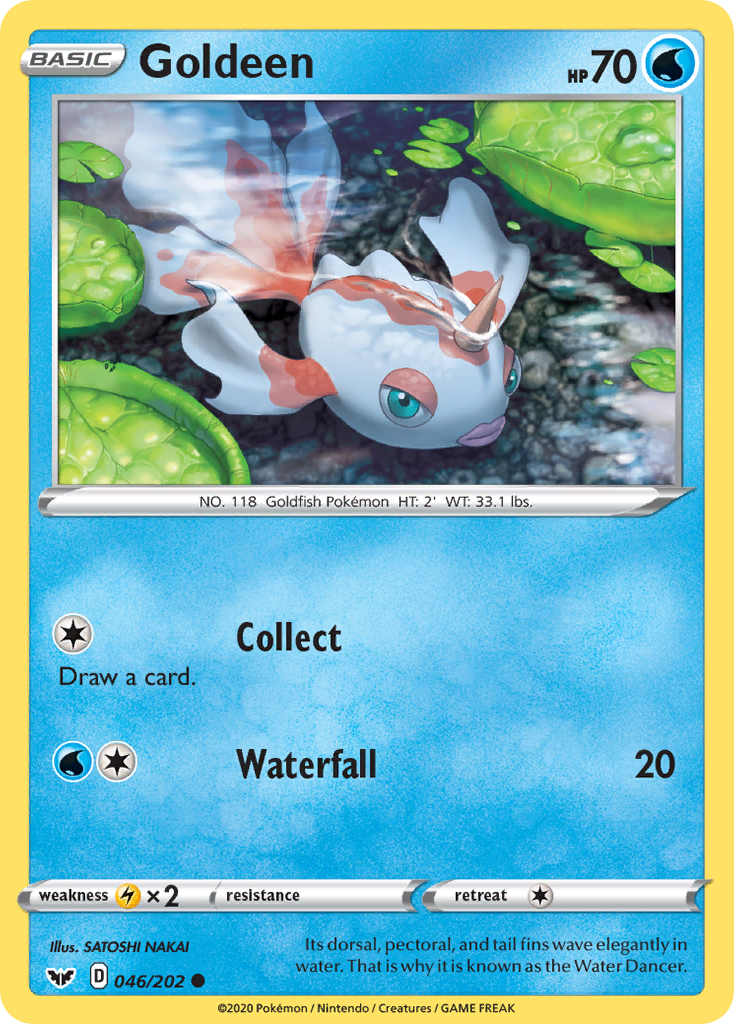 Goldeen (046/202) [Sword & Shield: Base Set] | Infinity Cards & Collectibles