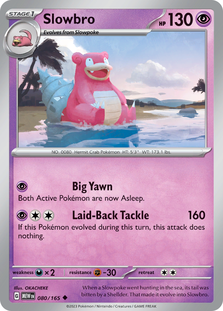 Slowbro (080/165) [Scarlet & Violet 151] | Infinity Cards & Collectibles