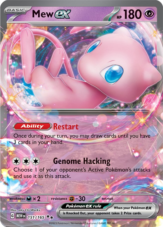 Mew ex (151/165) [Scarlet & Violet 151] | Infinity Cards & Collectibles