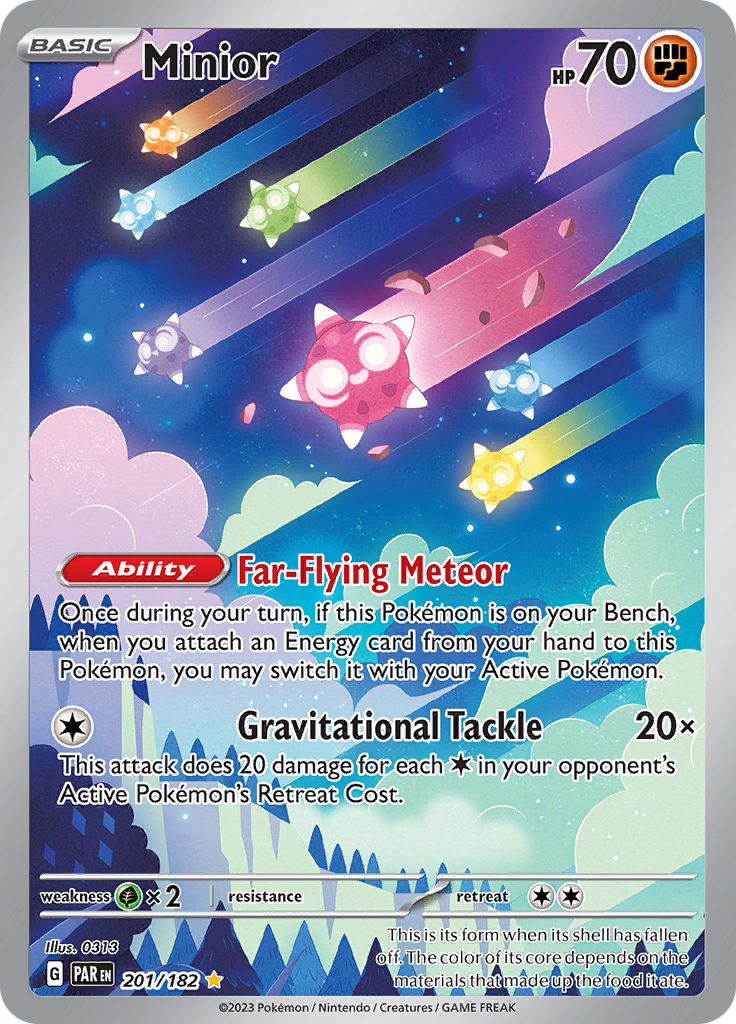 Minior (201/182) [Scarlet & Violet: Paradox Rift] | Infinity Cards & Collectibles