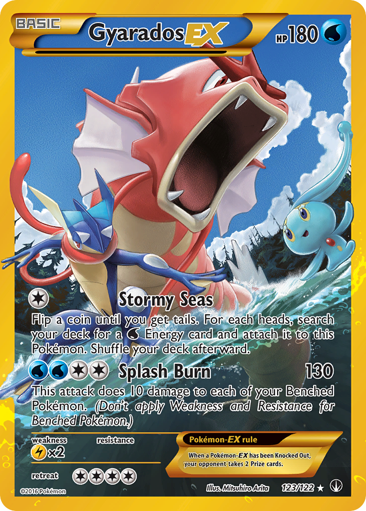 Gyarados EX (123/122) [XY: BREAKpoint] | Infinity Cards & Collectibles