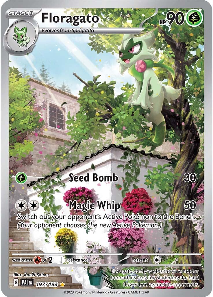 Floragato (197/193) [Scarlet & Violet: Paldea Evolved] | Infinity Cards & Collectibles