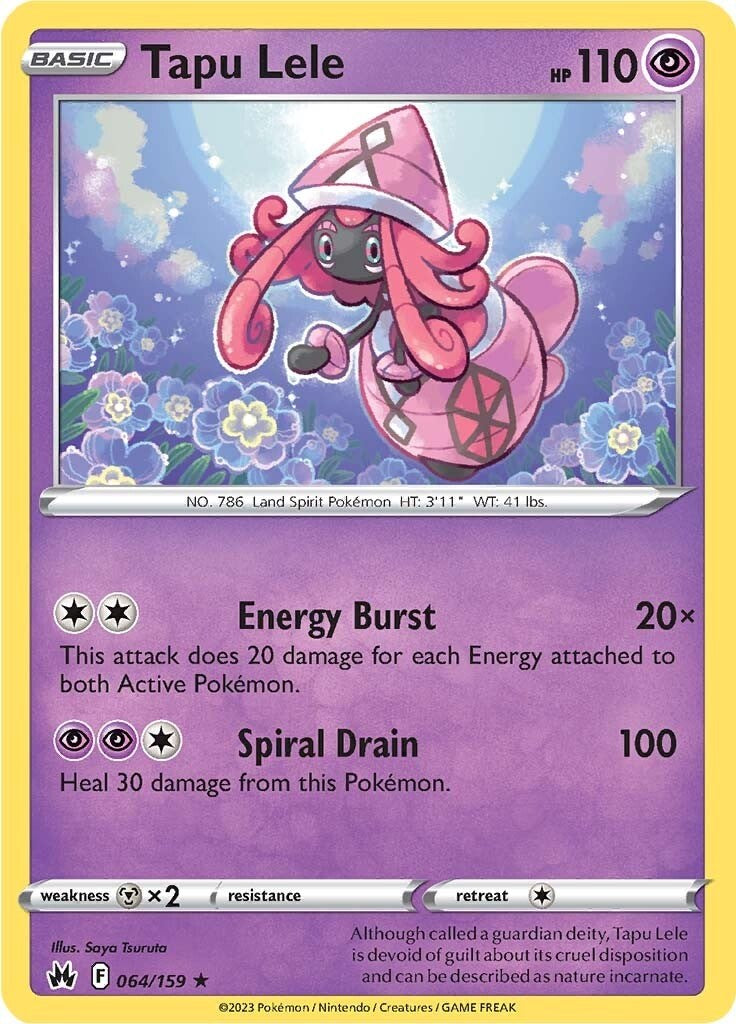 Tapu Lele (064/159) [Sword & Shield: Crown Zenith] | Infinity Cards & Collectibles