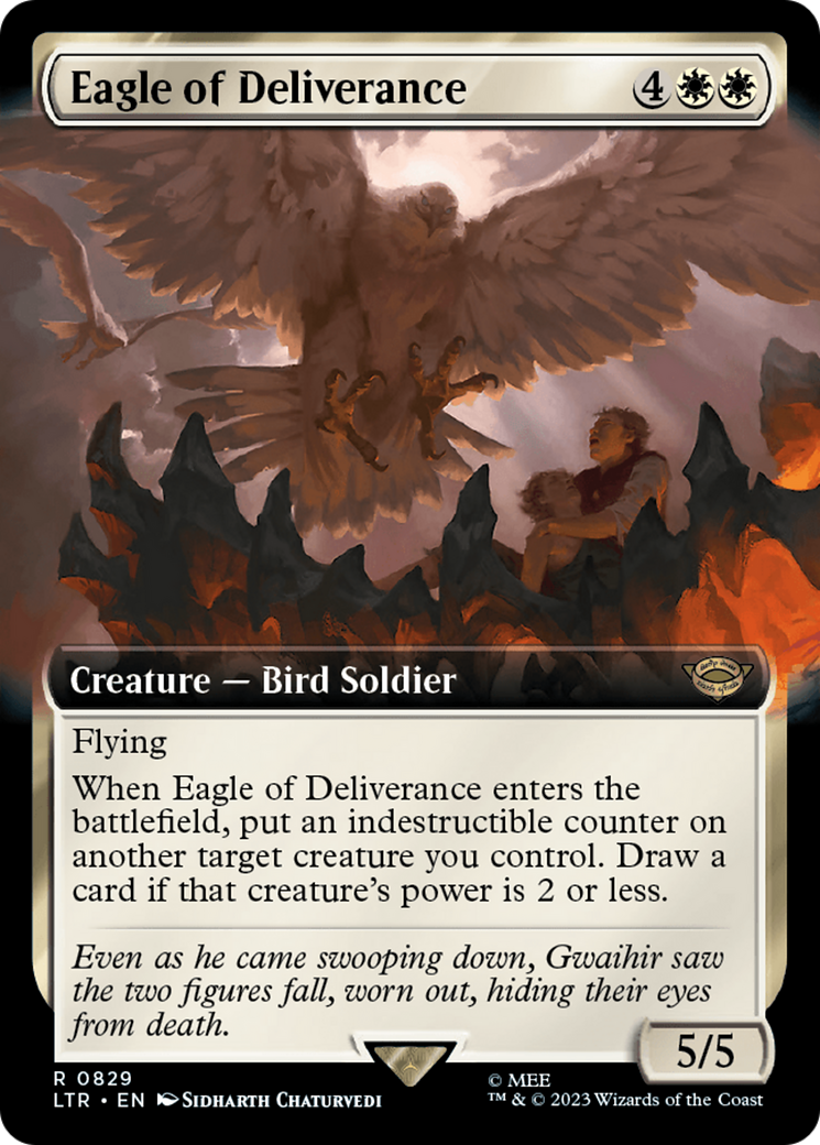 Eagle of Deliverance (Extended Art) [The Lord of the Rings: Tales of Middle-Earth] | Infinity Cards & Collectibles
